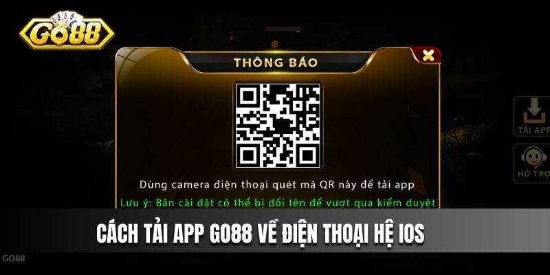 Cách tải app GO88 về điện thoại hệ iOS